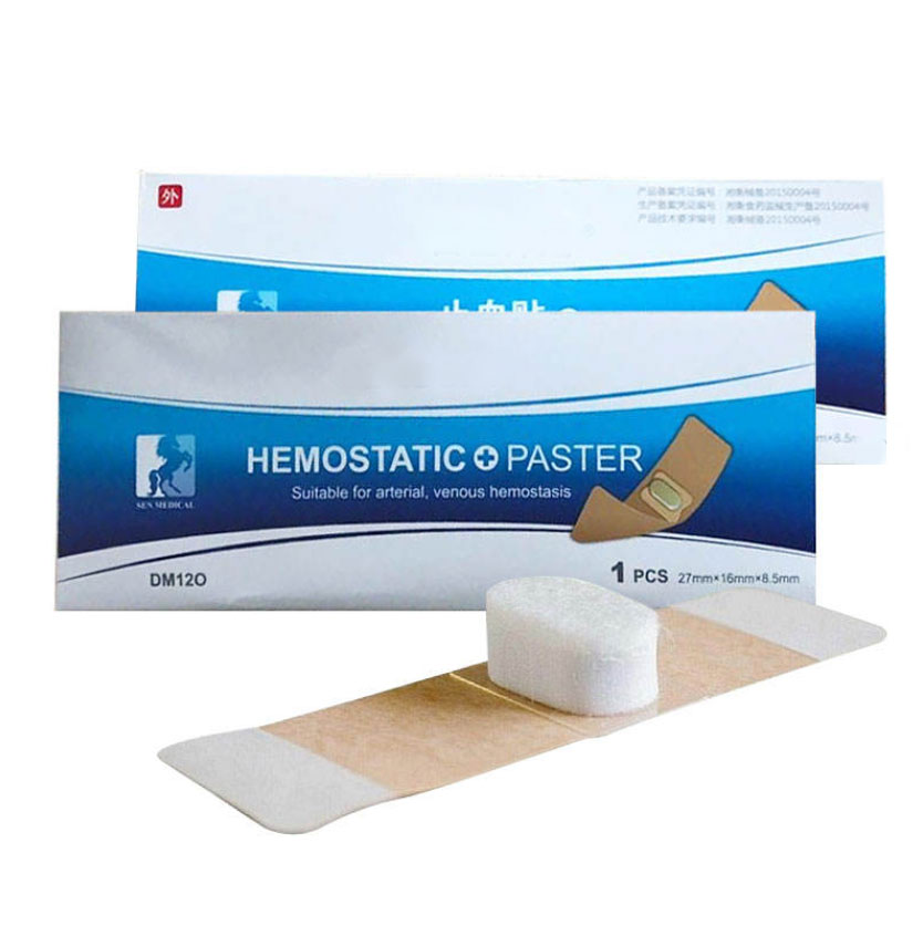 Absorbable Hemostatic Paster Radial Artery Compression Bandage